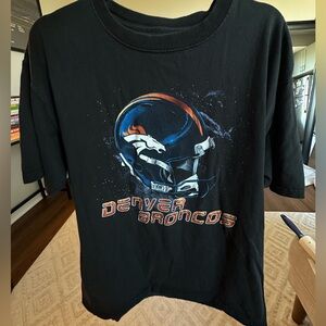 Oversized Denver Broncos Graphic T-Shirt